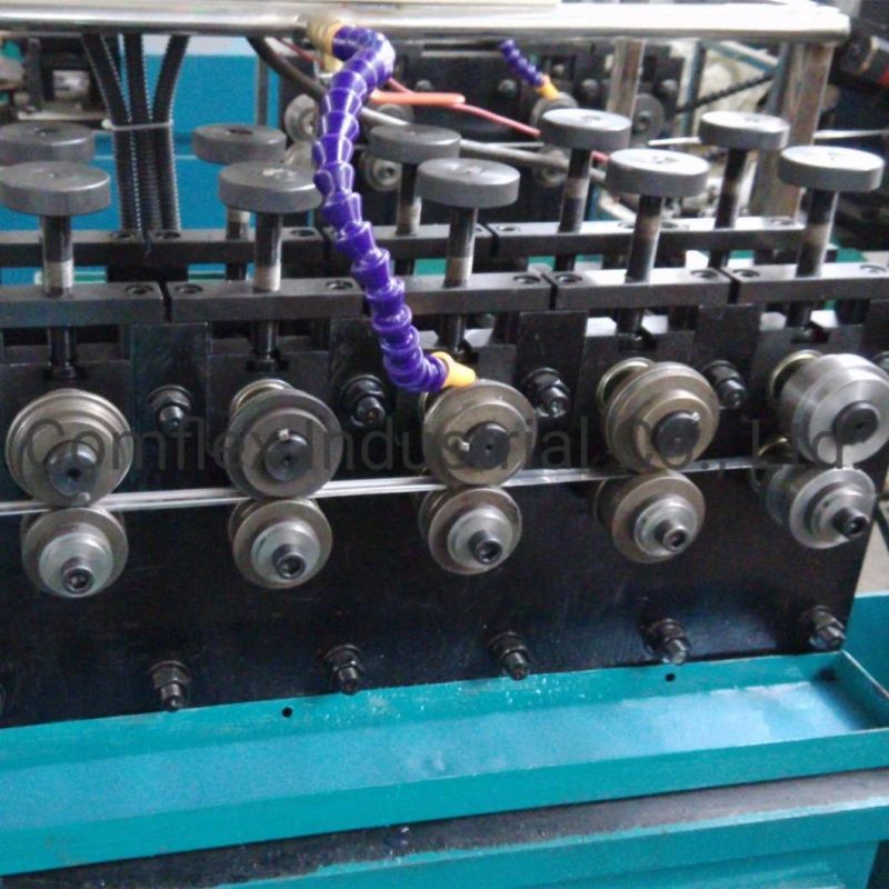 Automatic Interlock Round / Polygonal Hose Making Machine