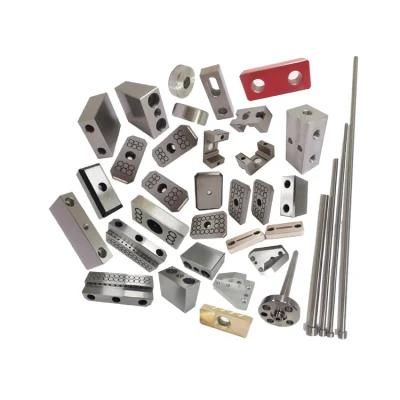 OEM CNC Machining Steel Metal Drilling Machined Mold Spare Parts Accessories for Plastic Injection Mold Metal Fabrication