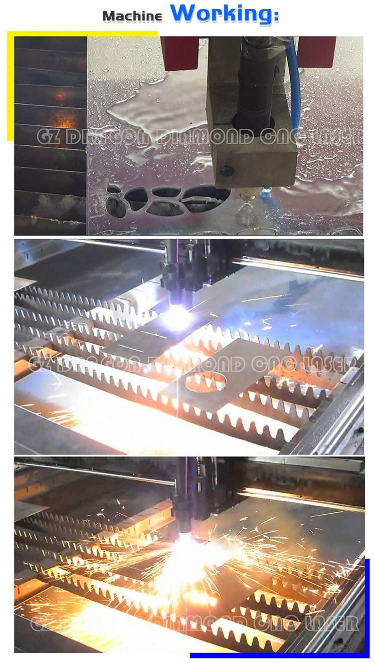 CNC Metal Pipe and Metal Sheet Plasma Cutting Machine 1325 CNC Router