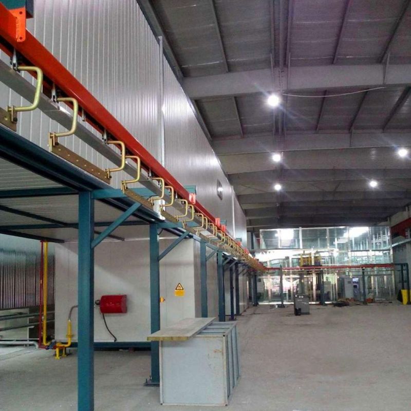 Automatic Electrostatic Powder Spray Production Line for Metal Furniture/ Car Accessory