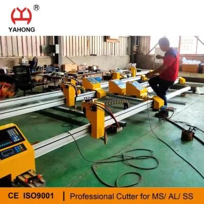 Small-Scale Gantry Metal CNC Plasma Flame Cutting Machine with 160AMP Plasma Power Source