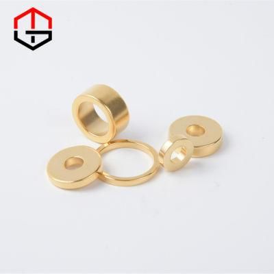 Sintered Magnet Permanent Magnetic Material Metal Processing Machinery Parts Gold Painting