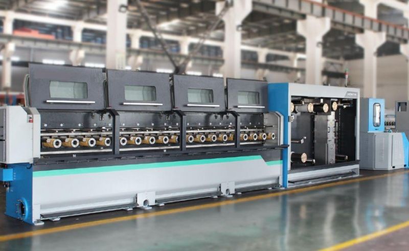 (8-wires multi wire drawing machine) Copper Fine Wire Drawing Machine with Ennealing (multi wire drawing machine)