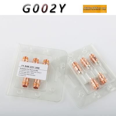G002y. 11.844.221300 Electrode Kjellberg Consumable Parts of Plasma Cutting Head