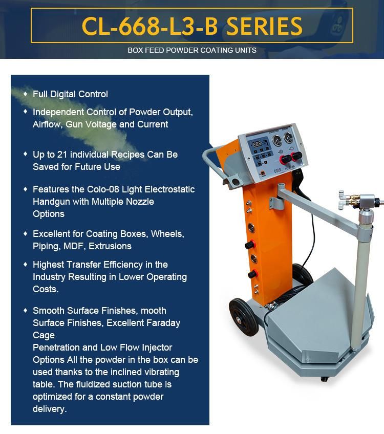 New Design Manual Powder Coating Machine (colo-668)