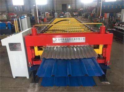 Double Deck Roof Sheet Corrugated Trapezoidal Profile Cold Roller Forming Making Machine Production Line Good Quality