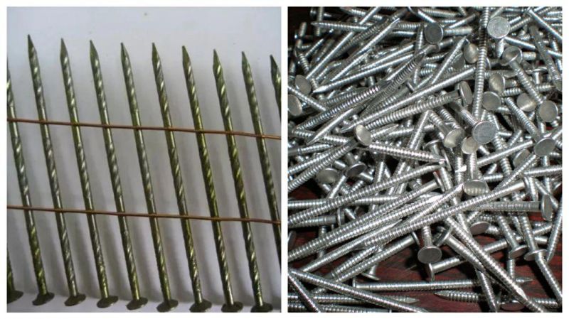 Iron Nail Thread Making Machine Nail Processing Machine 1200 PCS