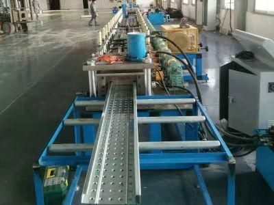 Customized Aluminum / Steel High Strength Scaffold Board Scaffold Platform Automatic Manufacture Roll Forming Machine