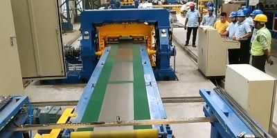 High Speed Steel Sheet Cut to Length Cutting/Shearing Machine Cut to Length Blanking Production Line
