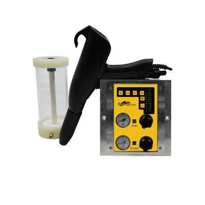 Portable Small Lab Powder Coating Machine with Hopper for Cup