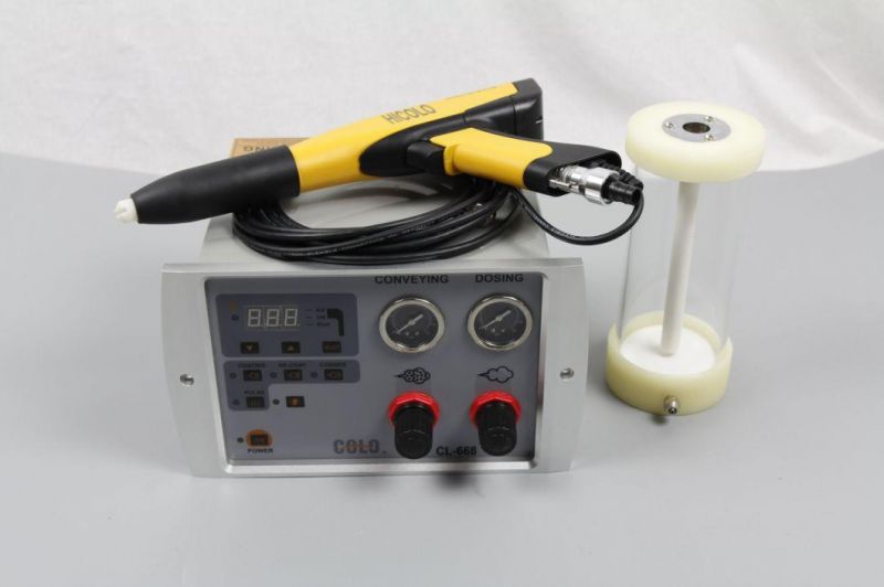 Electrostatic Portable Powder Coating Gun Equipment