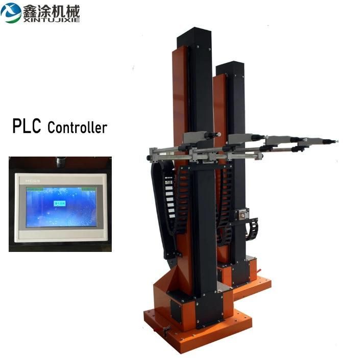PLC Controller Automatic Powder Coating Gun Mover Reciprocator
