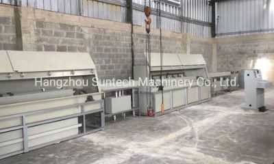 Low Carbon Steel Wire Galvanizing Line Zinc Coating Machine Zinc Plating Machine Gi Wire Machine