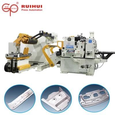 Coil Sheet Automatic Feeder with Straightener and Uncoiler Use in Automobile Mould and Press Machine
