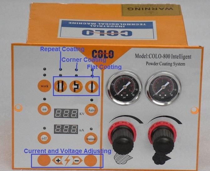 Colo 800d Manual Powder Coating Kit with Wholesale Price