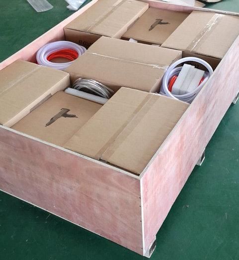 Aluminum Profiles Box Feeder Vibrating Manual Powder Coating Equipment with Powder Guns