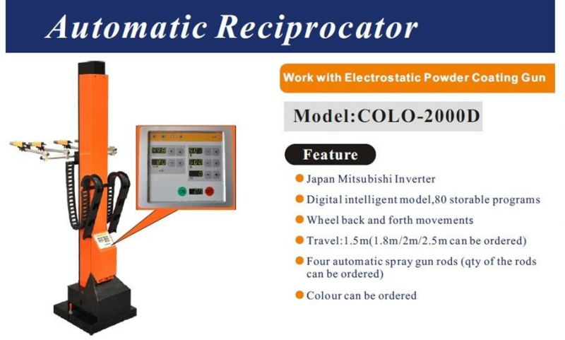 Automatic Reciprocator Sprayer for Powder Coating and Liquid Painting