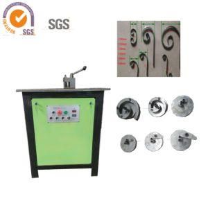 Scroll Pattern Bending Machine for Flat Iron, Square Steel