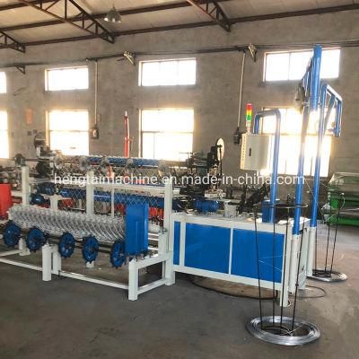 Fully Automatic Chain Link Fence Weaving Mesh Machine
