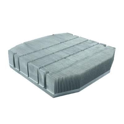High Power Dense Fin Aluminum Heat Sink for Welding Equipment and Radio Communications and Apf and Electronics and Power and Svg and Inverter