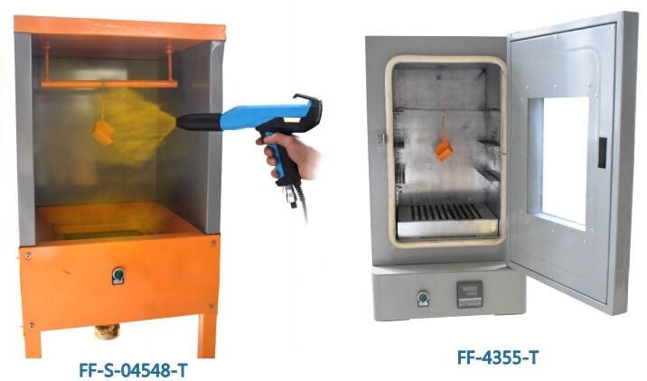 Colo 800 Manual Cheaper /Best Selling /Test /Portable Powder Coating Machine Cup Gun