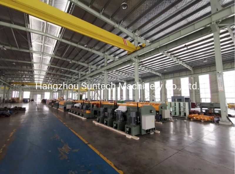 Water Tank Wet Type Multi Wire Drawing Machine with Annealer