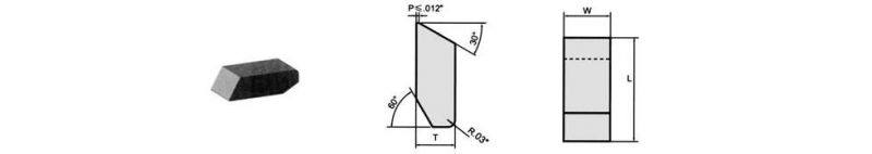 Factory Supply Tungsten Carbide Saw Tips for Woodworking