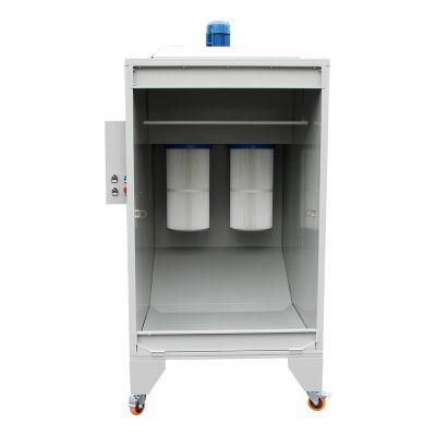 Small Powder Coating Booth with Filter Recycling