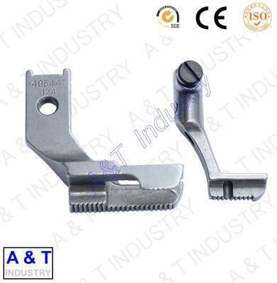 CNC Customzied Aluminum/Brass/Stainless Steel/Walking Foot Sewing Machine Parts