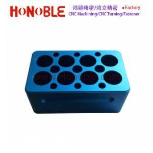 Honoble CNC Machining Blue Anodizing Aluminum Part for Medical Center