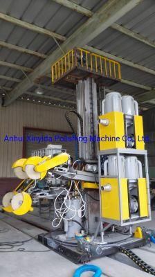 High Efficiency Storage Vessel Truck Outside Polishing Machine with Competitve Price