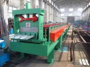 PLC Control Hydraulic Cut Metal Deck Roll Forming Machine