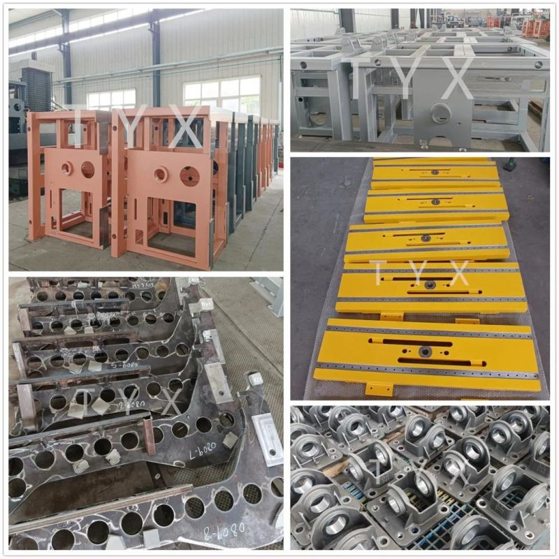 Welding Machine Frame Part CNC Machining Machinery Part