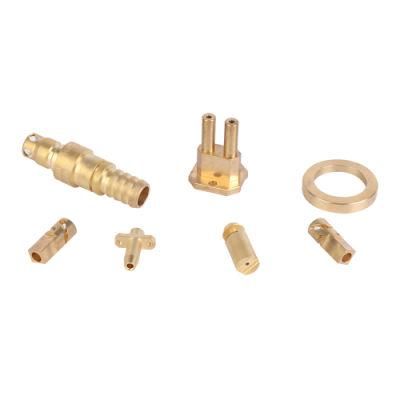 Customize CNC Precision Machining Turned Milled Brass CNC Turning Mechanical Parts