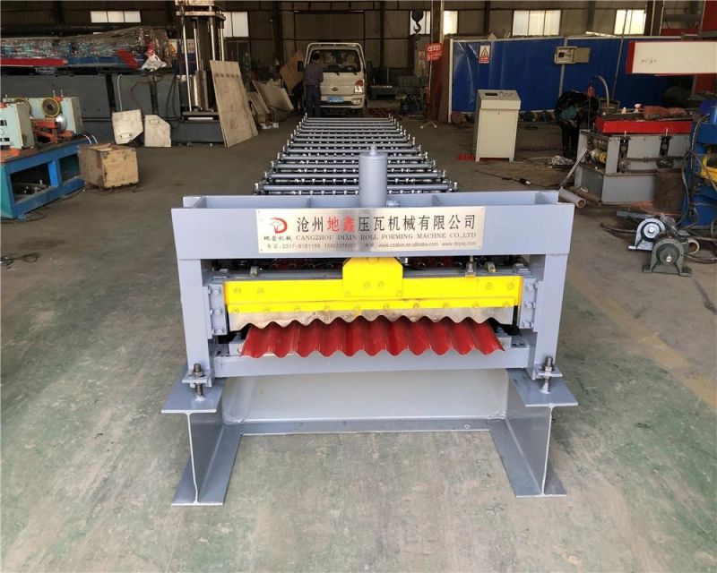 Corrugated 850 Steel Tile Making Machine /Roofing Machine