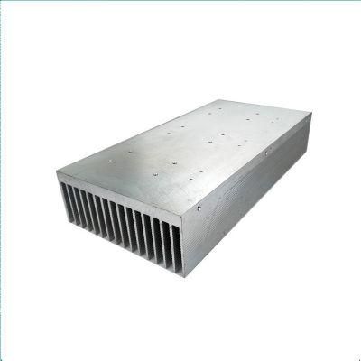 High Power Dense Fin Aluminum Heat Sink for Welding Equipment and Power and Svg and Inverter and Apf