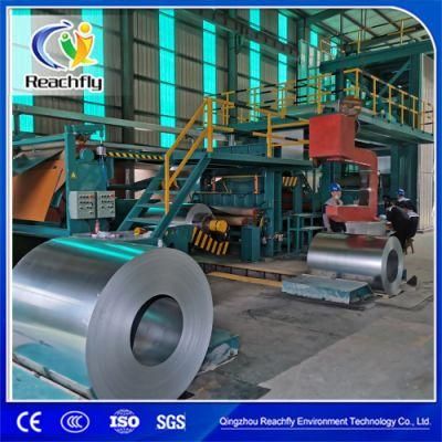 Steel Coil Coating Production Line with PLC Control System