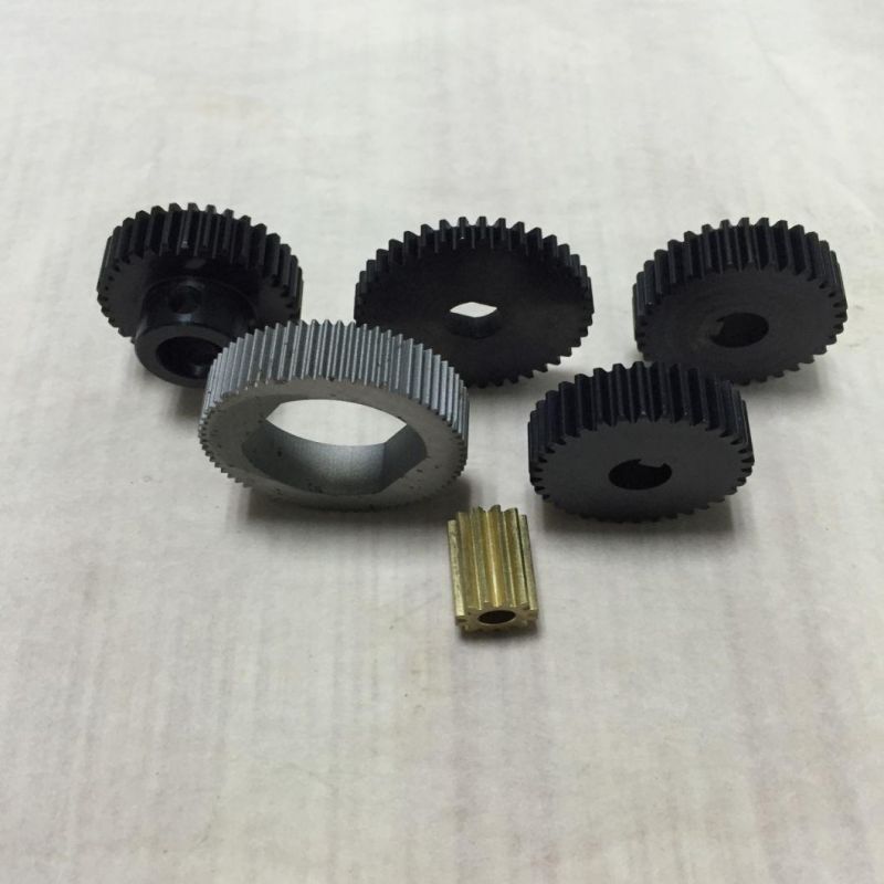 Small/Big Size Customized Turning/Milling Transmission Industry Spur Worm Gear Made by Steel/Brass/Aluminum