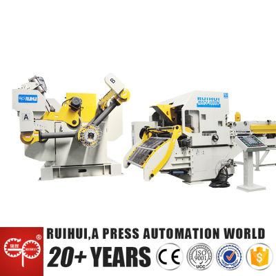 Uncoiler Straightener Nc Servo Roll Feeder, 3 in 1, for Steel Material (MAC4-1800H)