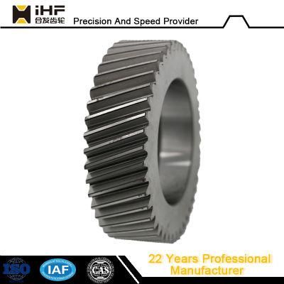 Ihf Harded Steel Stainless Steels Precision Worm Gear Helical Gears for Logistics Machinery