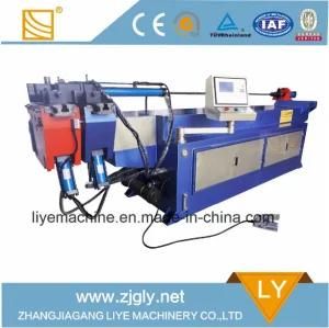 Dw75nc Stainless Steel Blue Rolling Pipe Manual Tube Bending Machine