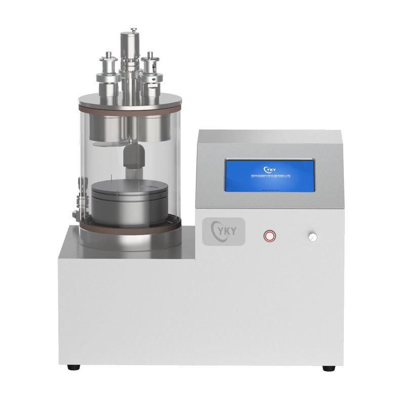 Three Target Compact Plasma Sputtering Coating Machine with Rotating Heating Sample Table