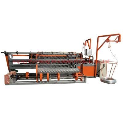 Hot Sale Automatic Double Wires Chain Link Mesh Making Machine