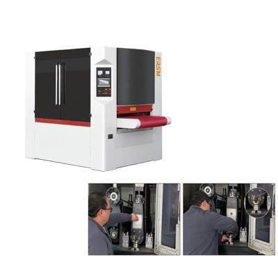 Dry Processing Working Width 800-1600mm Metal Deburring and Polishing Machine