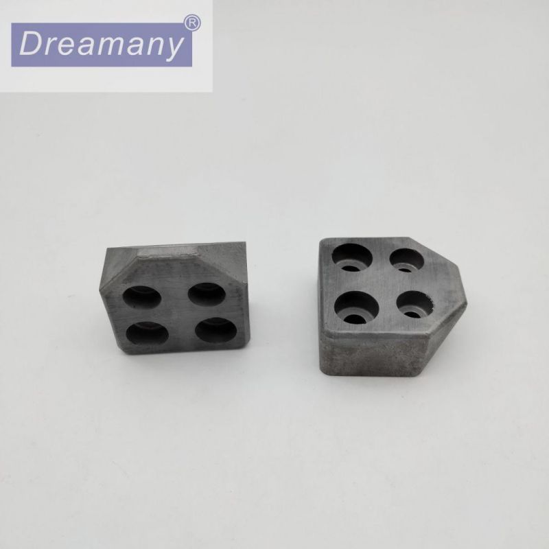 Injection Moulded Square Four-Hole Shaped Wear-Resistant Positioning Block