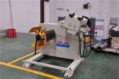 Steel Coil Feed Line -2 in 1 Decoiler Strip Straightener Machine (RGL-400)