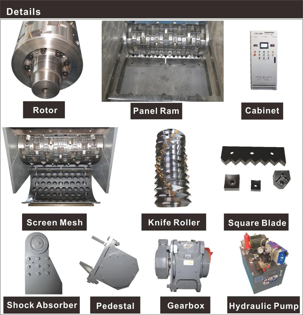 Pet Plastic Bottle Scrap Crusher Grinder Granulator Blade/SKD-11 V-Rotor Plastic Crusher Blades/Single Shaft Shredder Blades for Recycling Industry