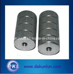 Stainless Steel Overlapping Knurled Pommel