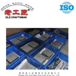 Unground Tungsten Cemented Carbide Yg6 Plate on Semi Machining