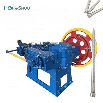 Normal and Galvanized Lost Head Common 2&prime; &prime; Wire Nails Making Machine